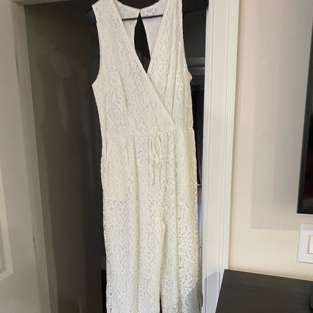 All White Jumpsuit